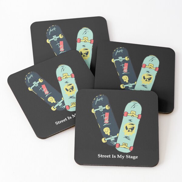 Item preview, Street Is My Stage Skateboard Urban Sport designed and sold by AmadeoBe.