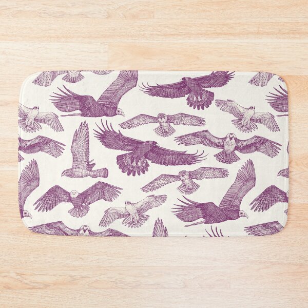 Item preview, birds of prey purple designed and sold by scrummy.