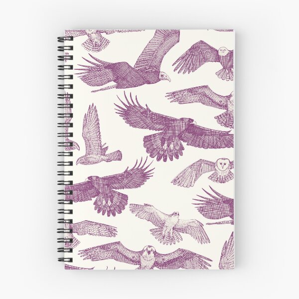 Item preview, birds of prey purple designed and sold by scrummy.
