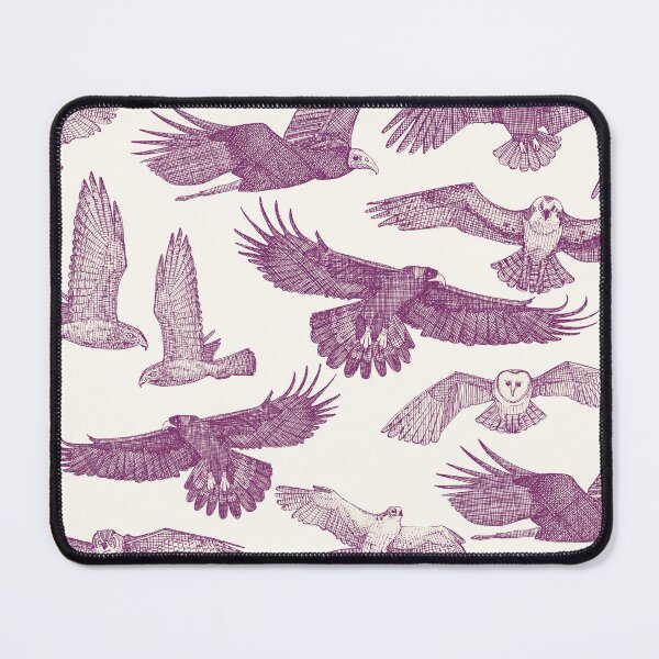 Item preview, birds of prey purple designed and sold by scrummy.