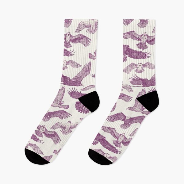Item preview, birds of prey purple designed and sold by scrummy.