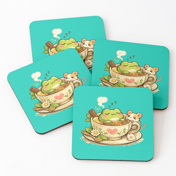 Item preview, Sleeping frog in a cup of tea designed and sold by FroggyOnly.