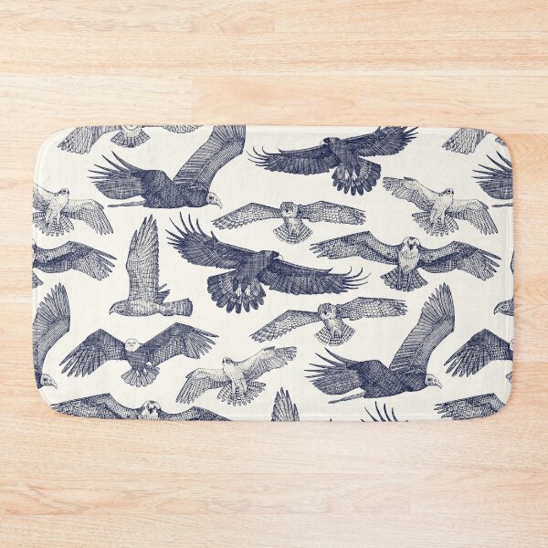 Item preview, birds of prey blue designed and sold by scrummy.