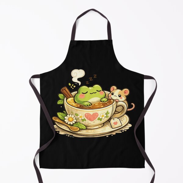 Item preview, Sleeping frog in a cup of tea designed and sold by FroggyOnly.