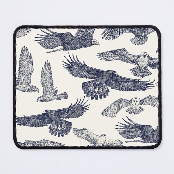 Item preview, birds of prey blue designed and sold by scrummy.