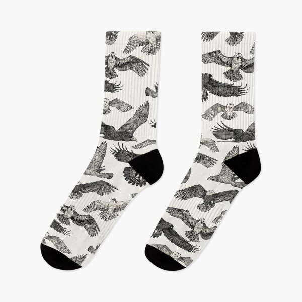 Item preview, birds of prey black designed and sold by scrummy.
