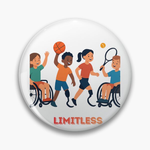 Item preview, Limitless Adaptive Kids Sports designed and sold by ArtistMadrid.