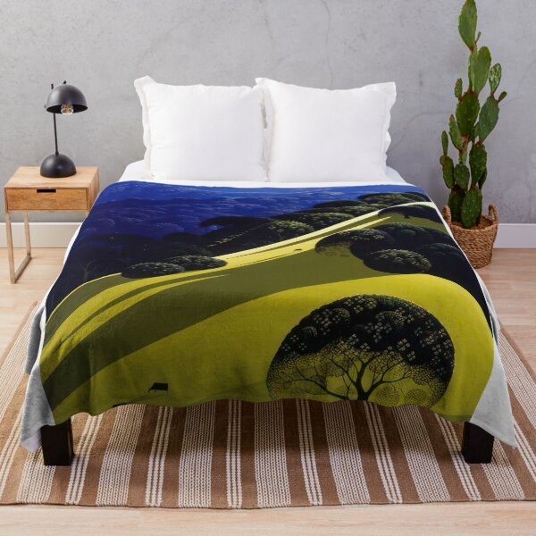 Item preview, Blue Mountain Fields   Magic Realism - Magic Realism designed and sold by kg07-.
