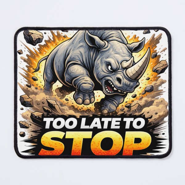 Item preview, Too Late To Stop – Relentless Motivation Strength Design designed and sold by the-dovlat.