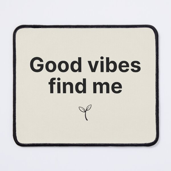 Item preview, Serene Minimalist Typography Sticker I Spiritual Good Vibes | Positive Energy Manifestation designed and sold by CosmicQuietStudio.