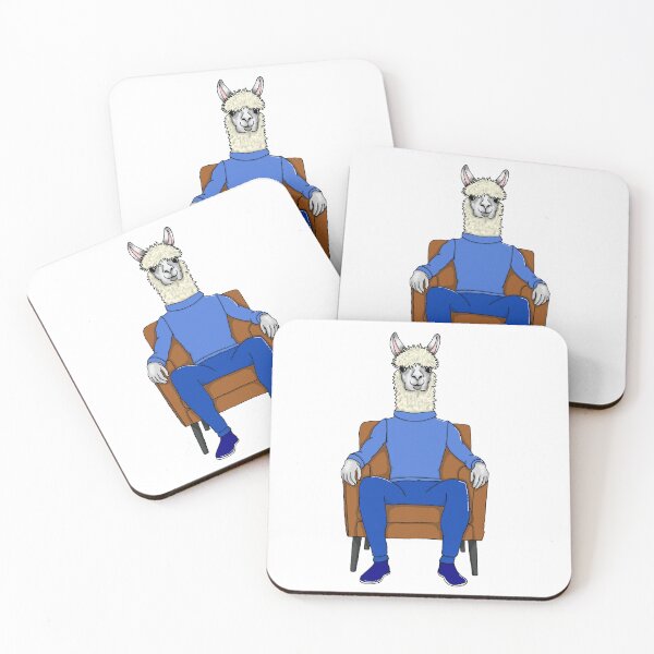 Item preview, Lorenzo the Llama designed and sold by FancyNotions.