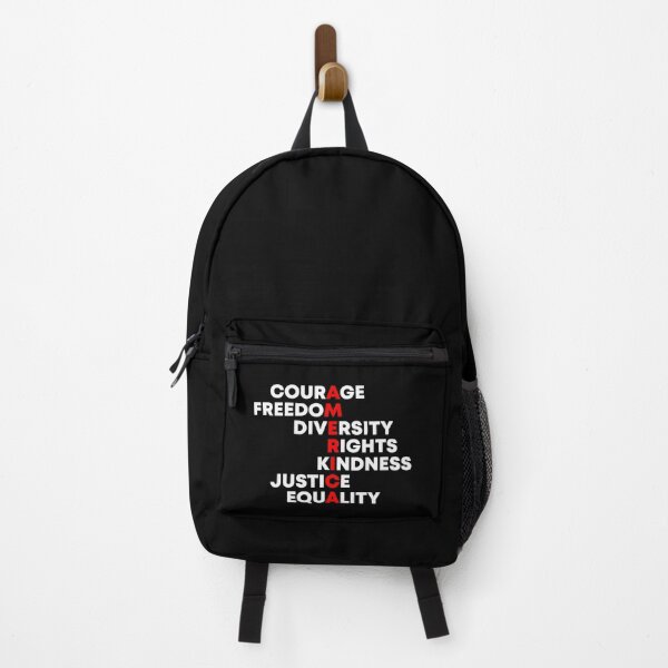 Item preview, Courage, Freedom, Diversity, Rights, Kindness, Justice, Equality - America Values designed and sold by PixVib.