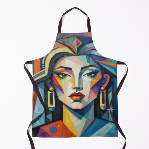 Item preview, Vibrant Geometric Pop Art Portrait – Colorful Urban Expression in Modern Style designed and sold by FotoworldEdel.