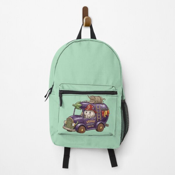 Item preview, Veggie Fire Dept – Whimsical Garlic Truck designed and sold by Dogandesighn.