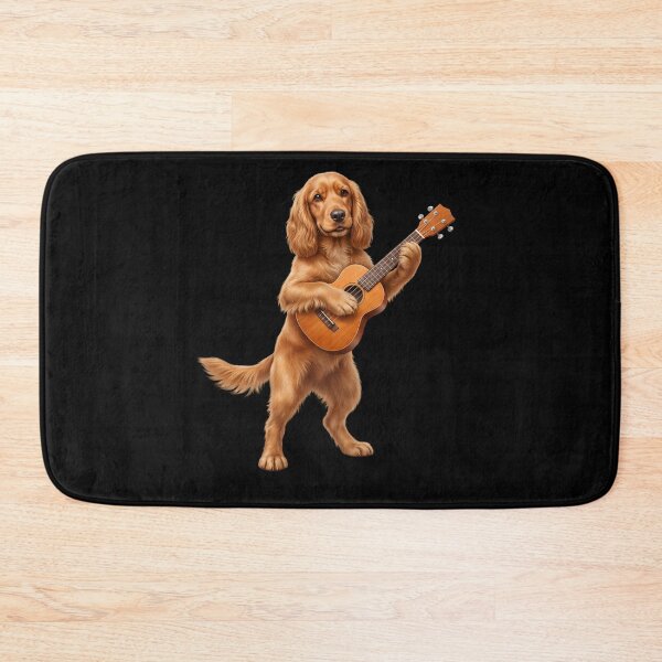 Item preview, Cocker Spaniel Playing Ukulele Player Ukulelist Dog Lover designed and sold by DoodleTortle.
