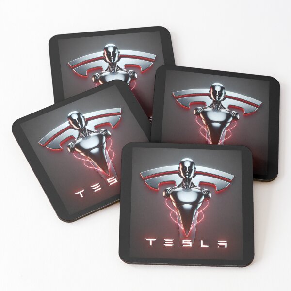 Item preview, tesla logo art designed and sold by TEEJAMBOREE.