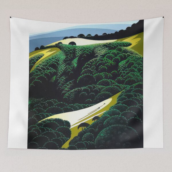 Item preview, Carmel Valley   1982 United States - Magic Realism designed and sold by kg07-.