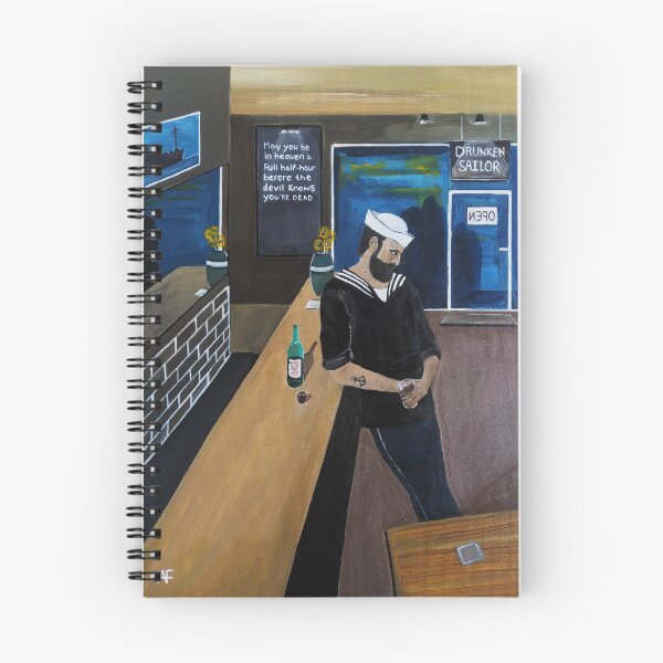 Item preview, The Drunken Sailor designed and sold by Alfred Fox Art.