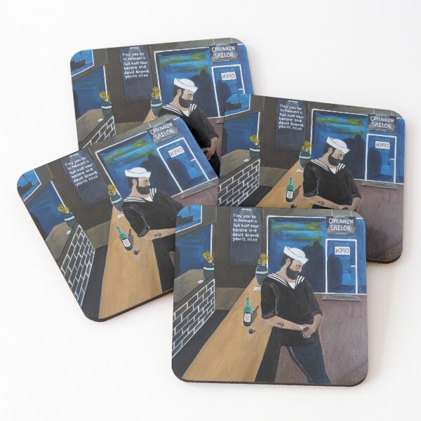 Item preview, The Drunken Sailor designed and sold by Alfred Fox Art.