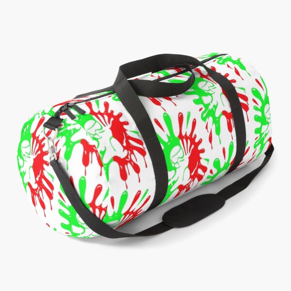 Item preview, Red and Green Paintball Splatter Player Graphic designed and sold by Moriarty's Digital Visions.