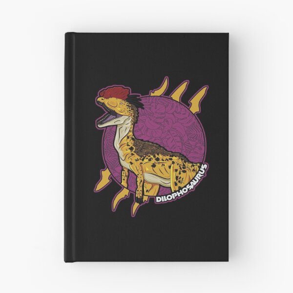 Item preview, Dilophosaurus Dinosaur Graphic – Prehistoric Predator Illustration | GrimTech Workshop Paleoart designed and sold by Grimtech Workshop.