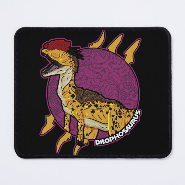 Item preview, Dilophosaurus Dinosaur Graphic – Prehistoric Predator Illustration | GrimTech Workshop Paleoart designed and sold by Grimtech Workshop.