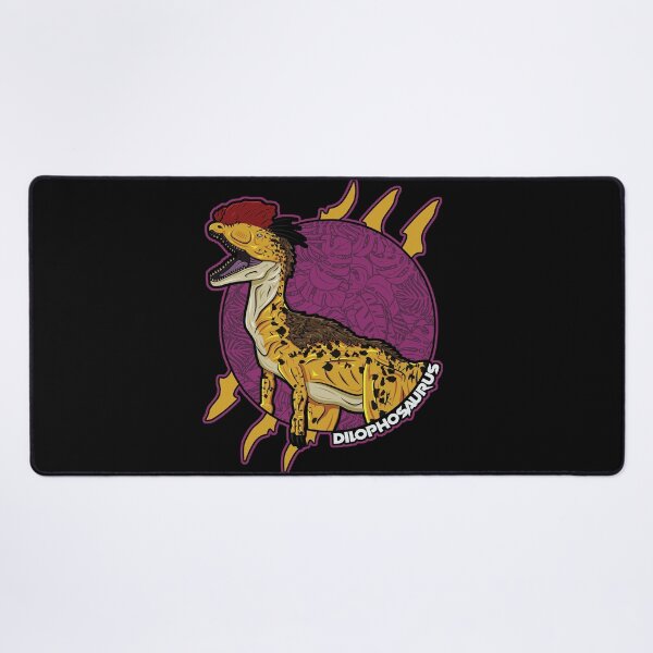 Item preview, Dilophosaurus Dinosaur Graphic – Prehistoric Predator Illustration | GrimTech Workshop Paleoart designed and sold by Grimtech Workshop.