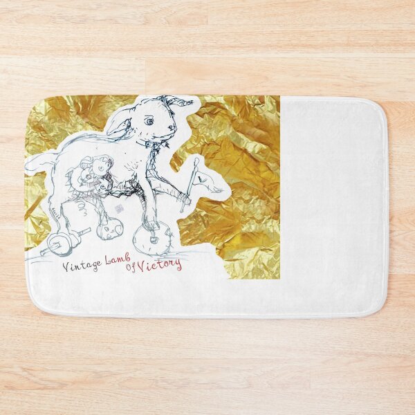 Item preview, Vintage Lamb Of Victory (Original Ink Drawing by ACCI) designed and sold by VanyssaGraphics.