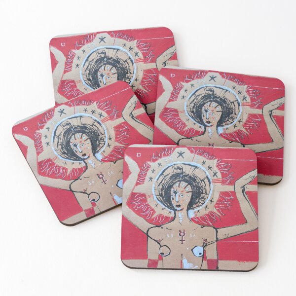 Item preview, Surreal Occult Sun Goddess Female Figure designed and sold by XIII77.