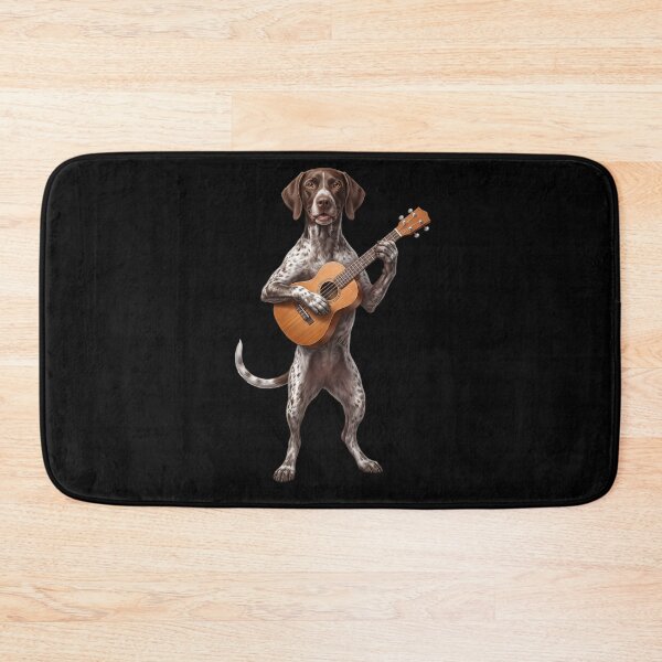 Item preview, German Shorthaired Pointer Playing Ukulele Player Ukulelist Dog Lover designed and sold by DoodleTortle.