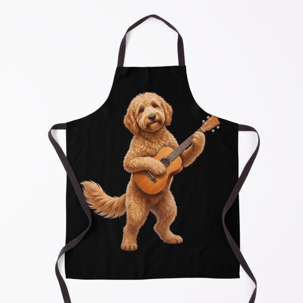Item preview, Goldendoodle Playing Ukulele Player Ukulelist Dog Lover designed and sold by DoodleTortle.