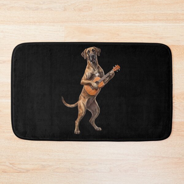 Item preview, Great Dane Playing Ukulele Player Ukulelist Dog Lover designed and sold by DoodleTortle.