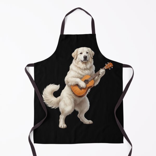 Item preview, Great Pyrenees Playing Ukulele Player Ukulelist Dog Lover designed and sold by DoodleTortle.