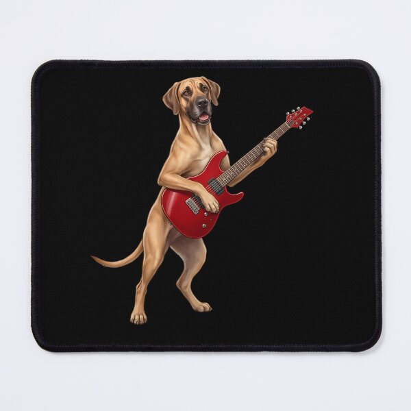 Item preview, Great Dane Playing Electric Guitar Player Guitarist Dog Lover designed and sold by TerryConnells.