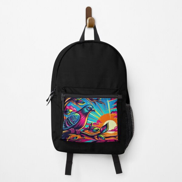 Item preview, Neon dove – Vibrant Sunset Design designed and sold by Dogandesighn.