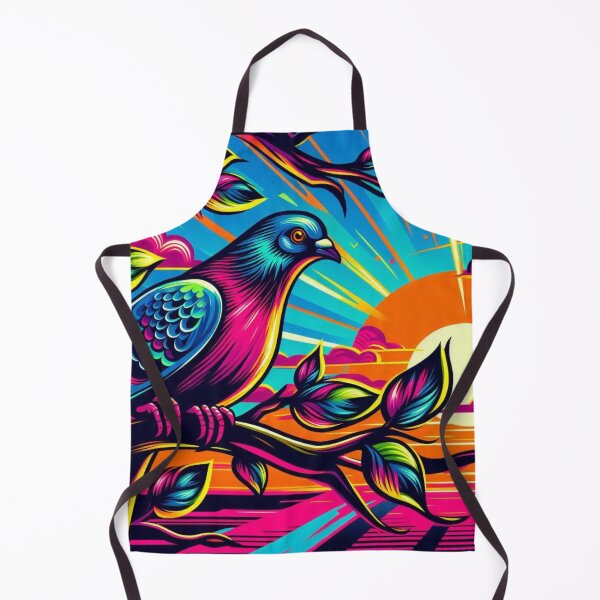 Item preview, Neon dove – Vibrant Sunset Design designed and sold by Dogandesighn.