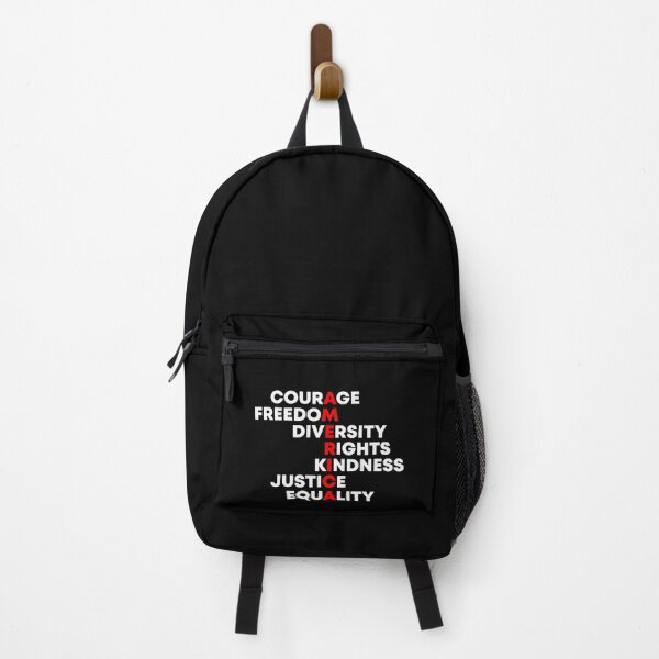 Item preview, Courage, Freedom, Diversity, Rights, Kindness, Justice, Equality - Patriotic American Values designed and sold by PixVib.