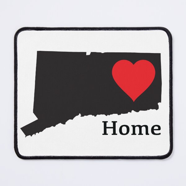 Item preview, Connecticut Home State Pride Heart Map Design designed and sold by Moriarty's Digital Visions.