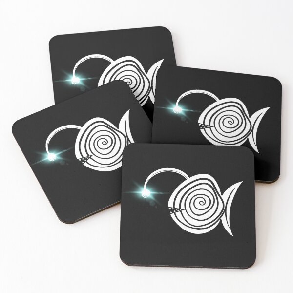 Item preview, Abstract Abyssal Anglerfish designed and sold by Sklines Art | Mrz Danelli.