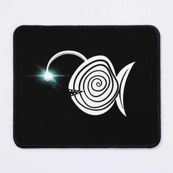 Item preview, Abstract Abyssal Anglerfish designed and sold by Sklines Art | Mrz Danelli.