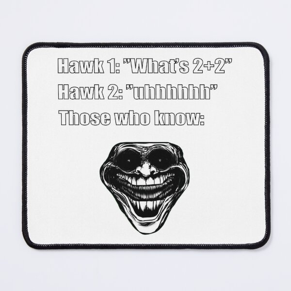 Item preview, Hawk Joke Design - Black Outline designed and sold by Maxgmdss.