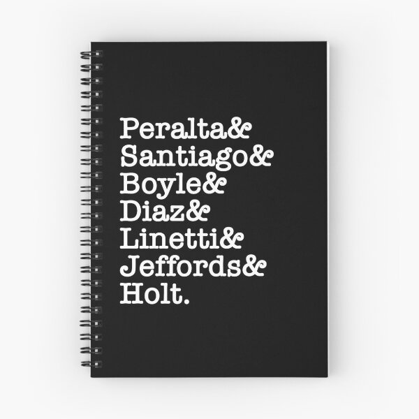 Item preview, Brooklyn 99 Squad Goals v2 (Black) designed and sold by nerdytalks.