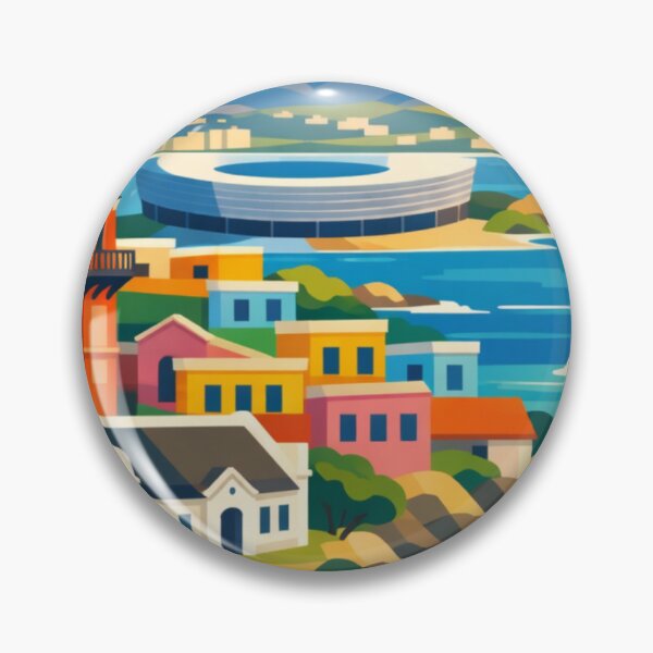 Item preview, Cape Town Illustration Postcard designed and sold by MatthewHeights.