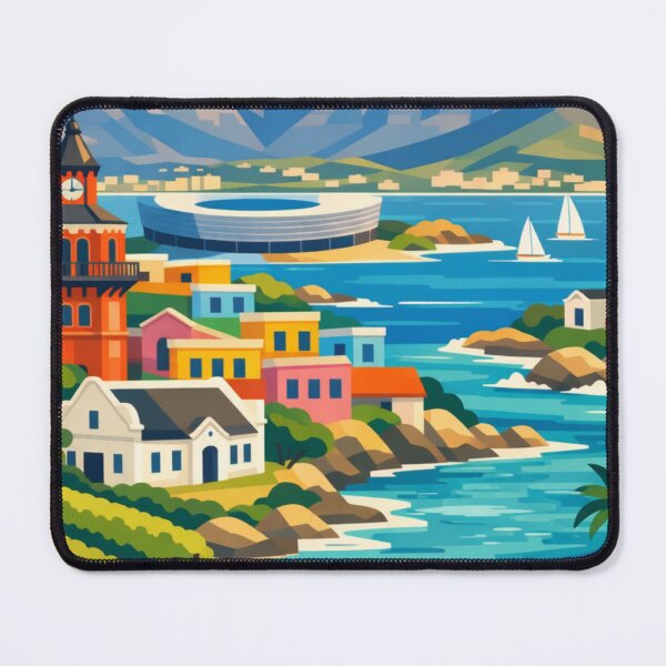 Item preview, Cape Town Illustration Postcard designed and sold by MatthewHeights.
