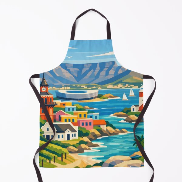 Item preview, Cape Town Illustration Postcard designed and sold by MatthewHeights.