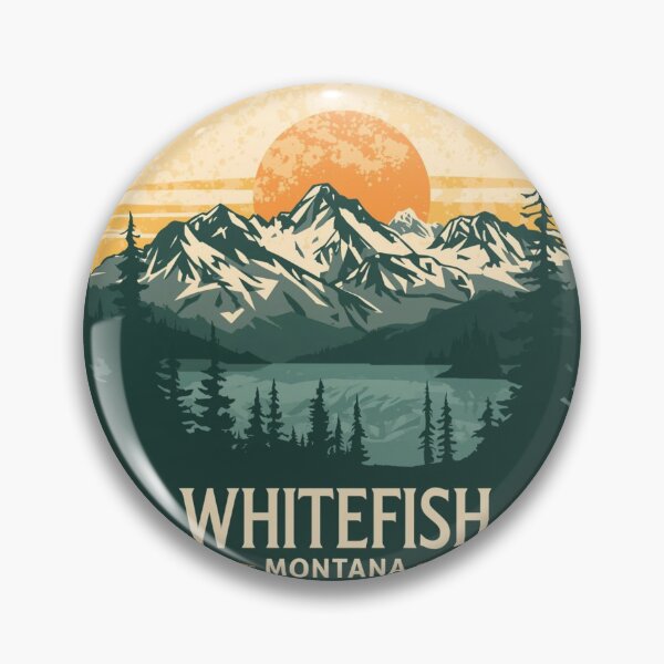 Item preview, Whitefish Montana  designed and sold by PamLeeDesign.