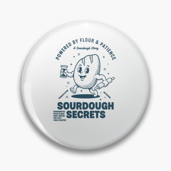 Item preview, sourdough Bread Baking Secrets Powered By Flour designed and sold by LuminOrb.