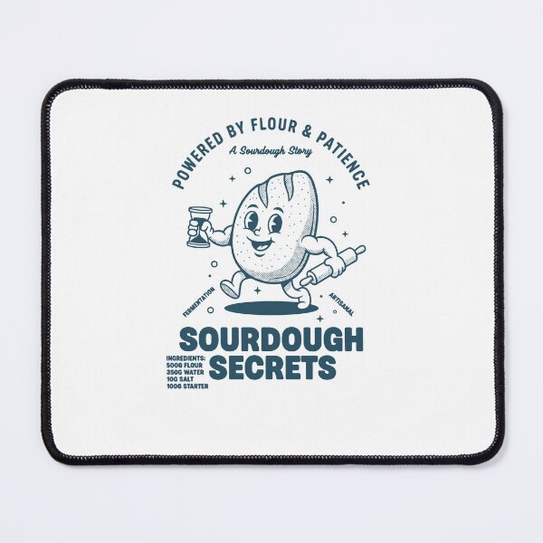 Item preview, sourdough Bread Baking Secrets Powered By Flour designed and sold by LuminOrb.