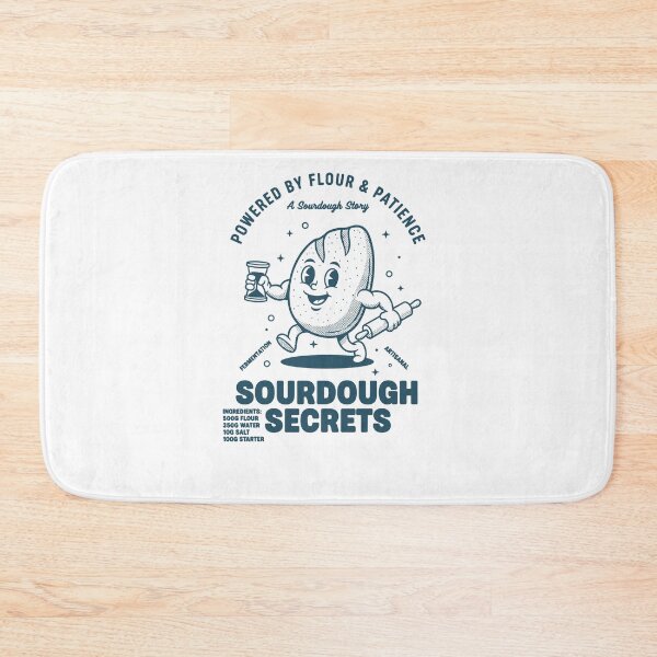 Item preview, sourdough Bread Baking Secrets Powered By Flour designed and sold by LuminOrb.