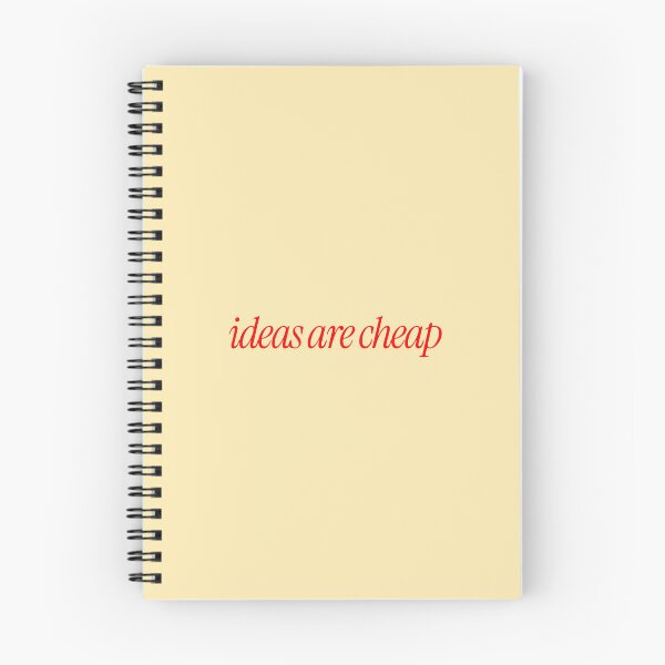 Item preview, ideas are cheap designed and sold by FigmaCreations.
